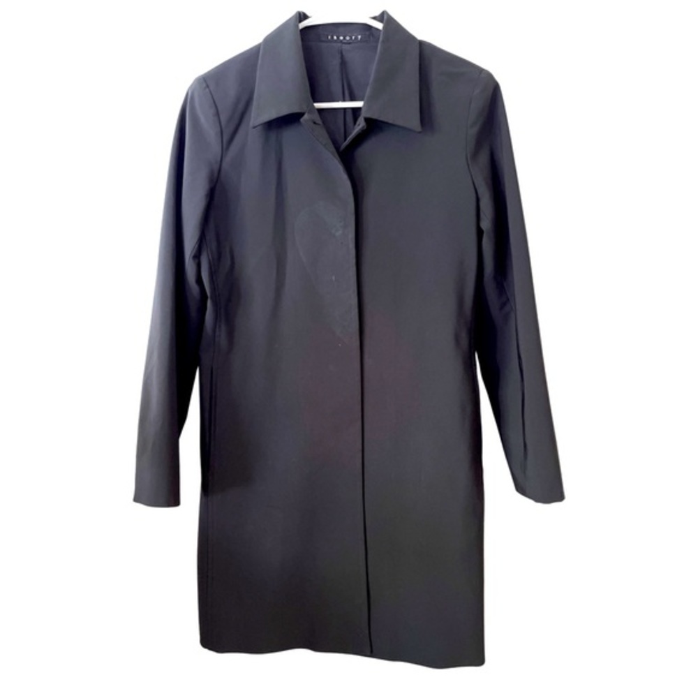 Theory Black Women's Coat